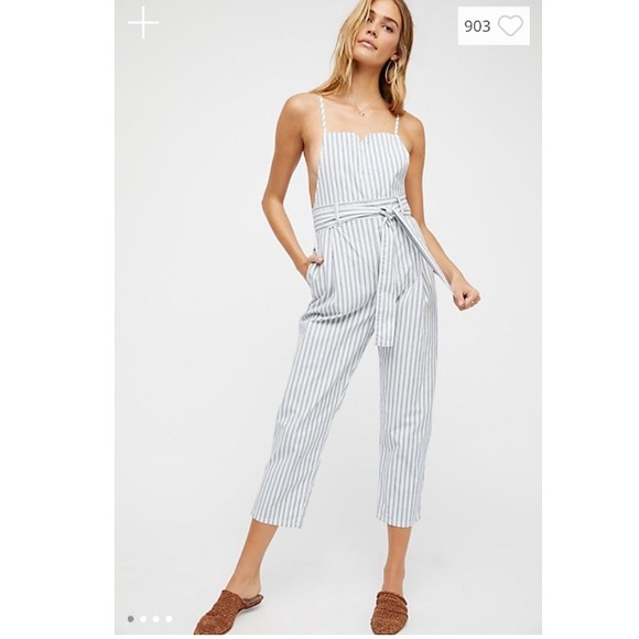 Free People Pants - Free People Pegged One Piece Jumpsuit Overalls